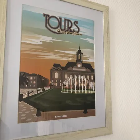 Villa Champoiseau à Tours Extérieur photo